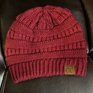 Maroon CC Classic Beanie
